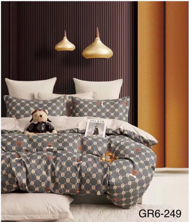 Bumbac Tip Finet 6 Piese - Lenjerie De Pat Finet - Ursulet Vulkan