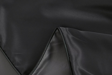 Lenjerie De Pat Premium Din Matase 6 Piese - Gri Inchis Si Gri Deschis [6]