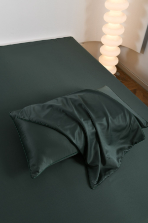 Lenjerie De Pat Premium Din Matase 6 Piese - Verde [9]