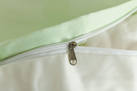 Lenjerie De Pat Premium Din Matase 6 Piese - Verde Lime [8]