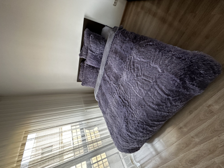 Lenjerie De Pat Pufoasa FLUFFY - Crem [10]