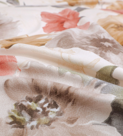 Lenjerie Din Bumbac Tip Finet PREMIUM Luxury Cu Elastic - Floral [2]