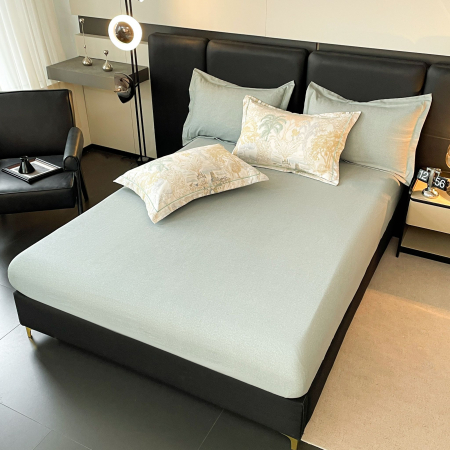 Lenjerie Din Bumbac Tip Finet PREMIUM Luxury Cu Elastic - Peisaj [2]