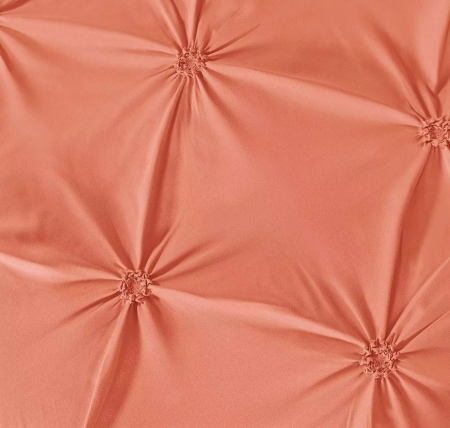 Lenjerie Din Finet Cu Elastic Si Pliuri - Orange Somon [1]