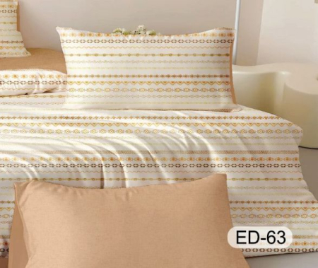 Cearceaf cu elastic - Lenjerii De Pat Din Bumbac Fin Superior Cu Elastic - Dungi Stilizate