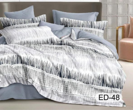 Cearceaf cu elastic - Lenjerii De Pat Din Bumbac Fin Superior Cu Elastic - Dungulite Gri