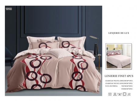 Cearceaf normal - Lenjerii De Pat Din Finet 6 Piese - Discuri