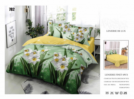 LENJERII DE PAT - Lenjerii De Pat Din Finet 6 Piese - Narcise