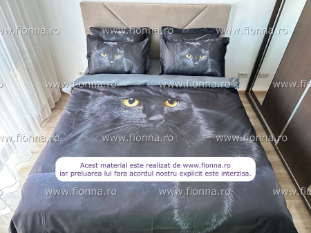 Lenjerii Din Finet Premium - Pisica Neagra [1]