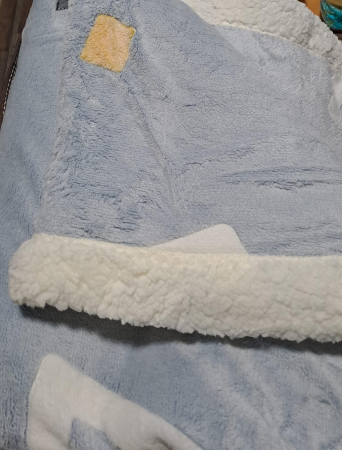 Patura Cocolino Cu Blanita Alba 200x230cm -  Geometrie [3]