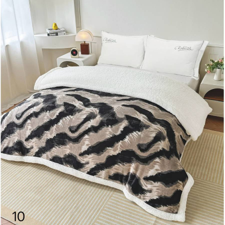Paturi Cocolino Cu Blanita - Patura Cocolino Cu Blanita Alba 200x230cm - Tigrat