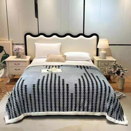 Paturi Cocolino Cu Blanita - Patura Cocolino Cu Blanita - Albastru