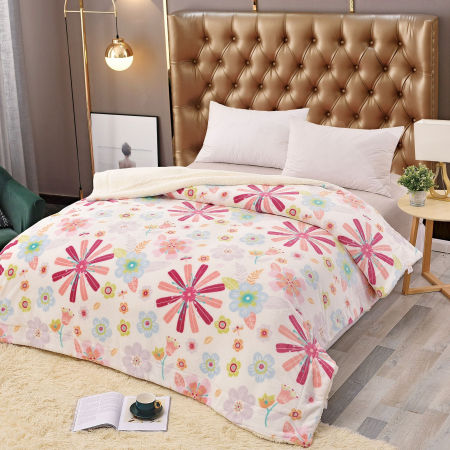 Patura Cocolino Cu Blanita - Floricele Colorate [0]