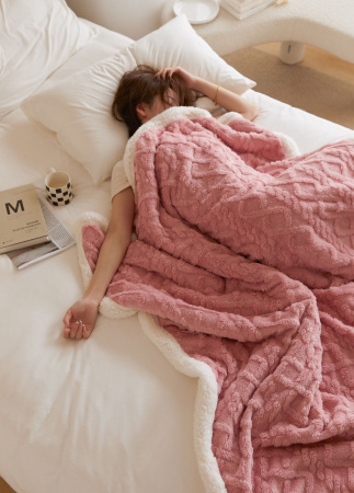 Patura Cocolino Cu Blanita - Roze [1]