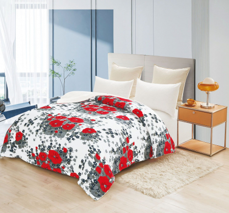 PĂTURI - Patura Cocolino Cu Blanita - Maci