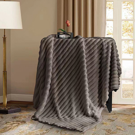 Paturi Cocolino Grosime Medie - Patura Cocolino Dungi Grosime Medie - Maro Cafea