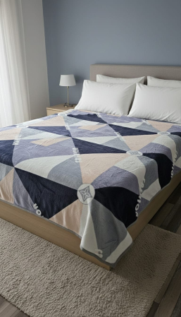 Paturi Cocolino Grosime Medie - Patura Cocolino Grosime Medie 200x230cm - Abstract