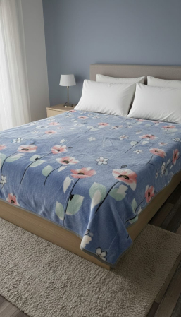 Paturi Cocolino Grosime Medie - Patura Cocolino Grosime Medie 200x230cm - Flori De Mac