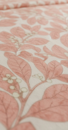 Patura Cocolino Grosime Medie 200x230cm - Frunze Roz [2]