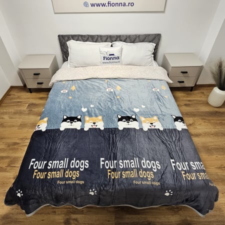 Paturi Cocolino Grosime Medie - Patura Cocolino Grosime Medie 200x230cm - Patru Catelusi