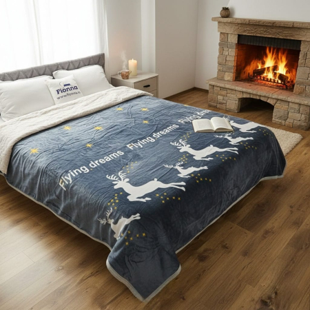 Paturi Cocolino Grosime Medie - Patura Cocolino Grosime Medie 200x230cm - Reni In Noapte