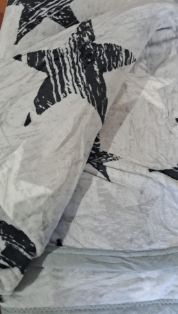 Patura Cocolino Grosime Medie - Gri Cu Stele [2]