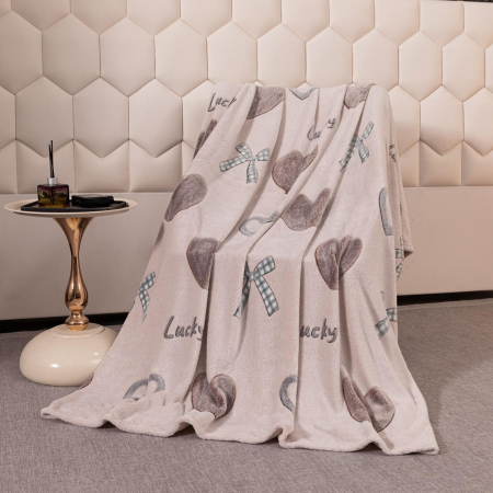 Patura Cocolino Pufoasa 200x230cm - Inima Norocoasa [1]