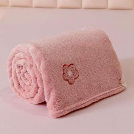 Patura Cocolino Pufoasa 200x230cm - Roz Cu Labute [2]