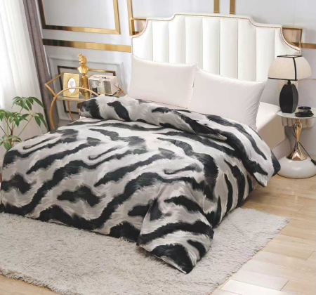 Paturi Cocolino Subtiri - Patura Cocolino Subtire - Animal Print Tigrat