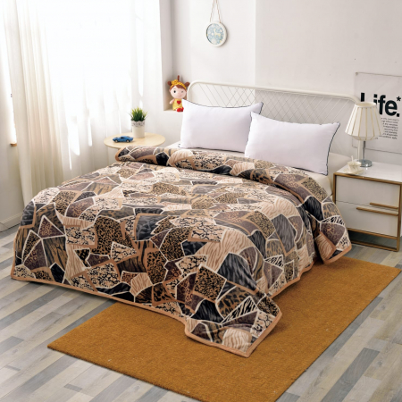 Paturi Cocolino Subtiri - Patura Cocolino Subtire - Animal Print Geometric