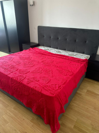 Patura Grosime Medie Fluturi Gofrati - Roz Aprins PĂTURI - Patura Grosime Medie Fluturi Gofrati - Roz Aprins