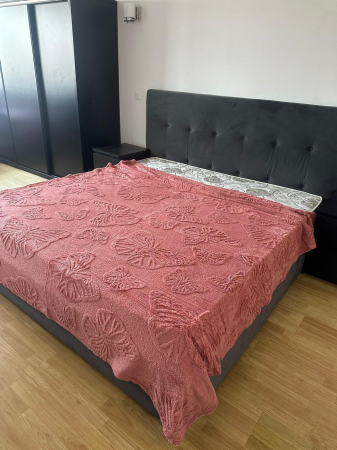 Patura Grosime Medie Fluturi Gofrati - Roz Minereaux PĂTURI - Patura Grosime Medie Fluturi Gofrati - Roz Minereaux