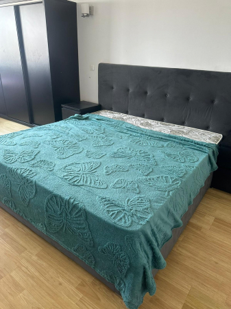 Patura Grosime Medie Fluturi Gofrati - Turquoise PĂTURI - Patura Grosime Medie Fluturi Gofrati - Turquoise