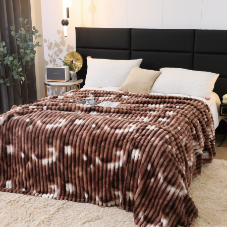 PĂTURI - Patura Grosime Medie - Maro Patat