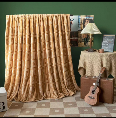 Paturi Cocolino Grosime Medie - Patura Grosime Medie Tip Versace - Bej