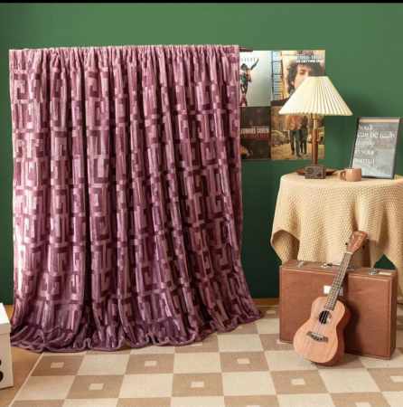 Paturi Cocolino Grosime Medie - Patura Grosime Medie Tip Versace - Roz Minereaux