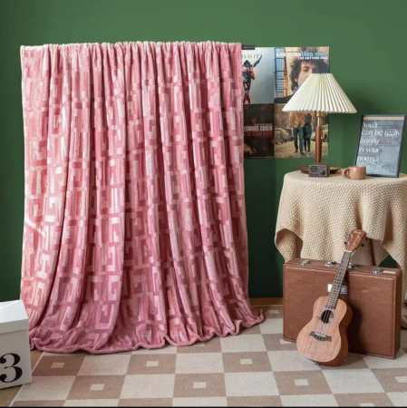 Paturi Cocolino Grosime Medie - Patura Grosime Medie Tip Versace - Roz