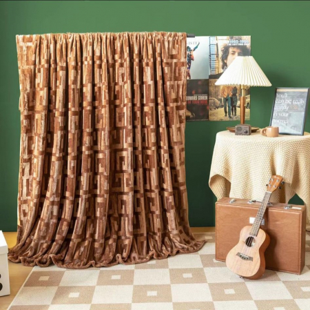 Paturi Cocolino Grosime Medie - Patura Grosime Medie Tip Versace - Bej Gold