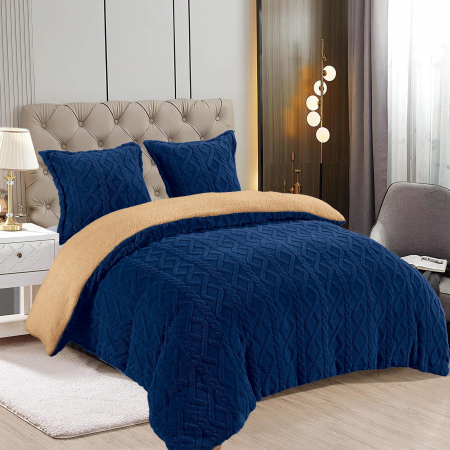 Pilote - Pilota Cocolino Tricotata Cu Blanita - Bleumarin