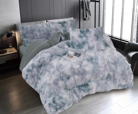 Pilota Pufoasa Fluffy - Gri Cositor [0]