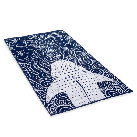 Prosop Pentru Plajă 90x180cm - Rechin [1]