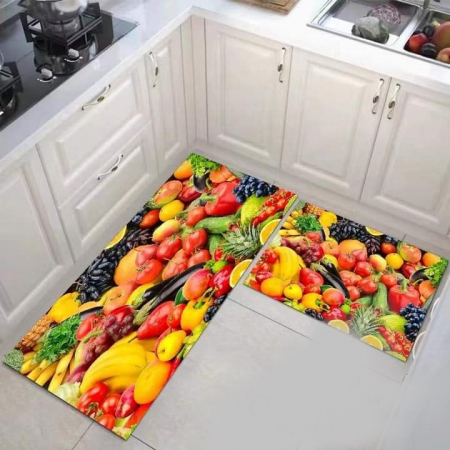 Covoare Baie/ Bucatarie - Set 2 Covorase Bucatarie - Multifruit