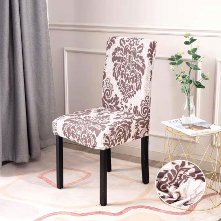 HUSE CANAPELE & SCAUNE - Set 6 Huse Scaune  - Bej Royal