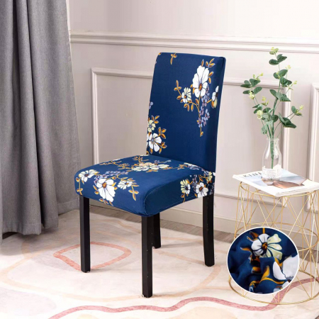 HUSE CANAPELE & SCAUNE - Set 6 Huse Scaune  - Royal Blue