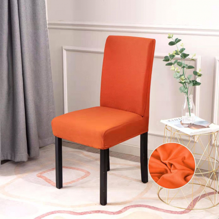 Huse Scaune - Set 6 Huse Scaune UNI - Caramiziu