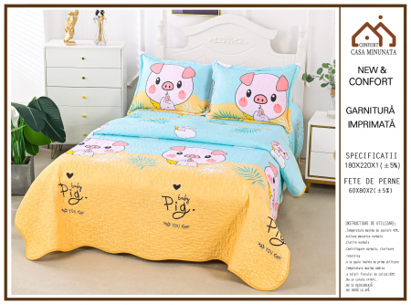 CUVERTURI - Set Cuvertura 1 Persoana - Baby Pig