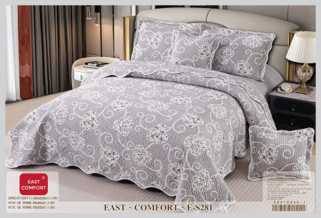 Cuverturi 5 Piese - Set Cuvertura 5 Piese - Gri Inimi