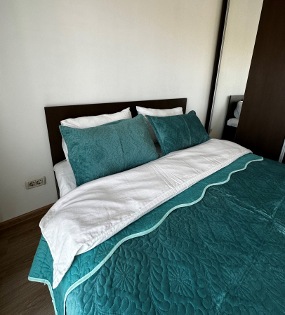 Set Cuvertura Din Catifea 3 Piese - Albastru [2]