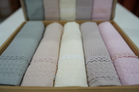 Set 5 Prosoape De Bucatarie - Culori Pastelate [16]