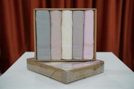 Set 5 Prosoape De Bucatarie - Culori Pastelate [20]